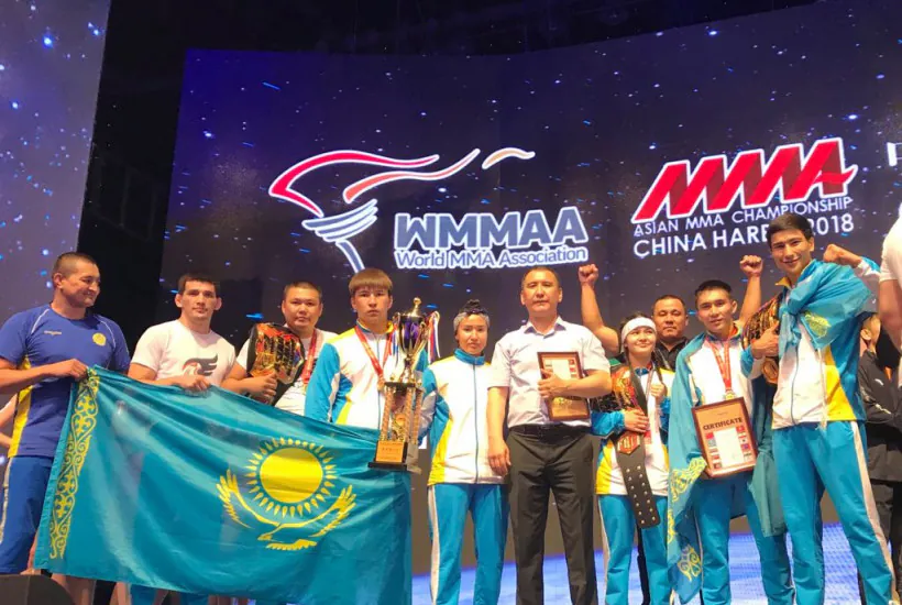 Сборная Казахстана по ММА вновь на высоте
